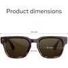 image:imageMeta Fury AI GlassesMahoganyGreen Lenses