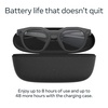 image:imageMeta Oakley HSTN Smart AI Glasses Black Prizm Black PolarizedBlack Frame  Clear Lenses