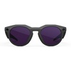 image:imageMeta Oakley HSTN Smart AI Glasses Black Prizm Black PolarizedBlack Frame  Clear to Amethyst Transitions Lenses