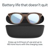 image:imageMeta Oakley HSTN Smart AI Glasses Black Prizm Black PolarizedBrown Smoke Frame  Prizm Deep Water Polarized Lenses