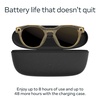 image:imageMeta Oakley HSTN Smart AI Glasses Black Prizm Black PolarizedLight Curry Frame  Brown Transition Lenses