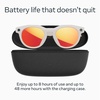 image:imageMeta Oakley HSTN Smart AI Glasses Black Prizm Black PolarizedWarm Grey Frame  Prizm Ruby Lenses