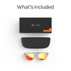 image:imageMeta Oakley HSTN Smart AI Glasses Black Prizm Black PolarizedWarm Grey Frame  Prizm Ruby Lenses