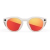 image:imageMeta Oakley HSTN Smart AI Glasses Black Prizm Black PolarizedWarm Grey Frame  Prizm Ruby Lenses