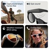 image:imageMeta Oakley HSTN Smart AI Glasses Black Prizm Black PolarizedWarm Grey Frame  Prizm Ruby Lenses