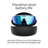 image:imageMeta Oakley Vanguard Smart AI Glasses Black Prizm Transitions EmberWhite  Prizm Sapphire