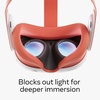 image:imageMeta Quest 3 Silicone Facial InterfaceBlood Orange w Strap