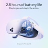 image:imageMeta Quest 3S 256GB  VR Headset  ThirtyThree Percent More Memory  2X Graphical Processing Power  Virtual Reality Without Wires  Get Batman Arkham Shadow Included Plus Access to 40 GamesMeta Quest