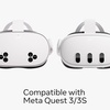 image:imageMeta Quest Carrying Case  Works with Meta Quest 33S  Premium Style and Protection  Fits Quest 33S Touch Plus Controller Headstrap Active Straps Charging Cable and AdapterCarrying Case