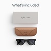 image:imageMeta RayBan Gen 2 Headliner Smart AI Glasses Shiny Black Green LensesMatte Black  Polarized Gradient Graphite Lenses