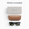 image:imageMeta RayBan Gen 2 Skyler Smart AI Glasses Transp Peach TransitionsShiny Black  Green Lenses