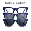 image:imageMeta RayBan Gen 2 Skyler Smart AI Glasses Transp Peach TransitionsShiny Black  Polarized Gradient Graphite Lenses
