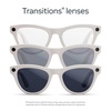 image:imageMeta RayBan Gen 2 Skyler Smart AI Glasses Transp Peach TransitionsShiny Chalky Grey  Transitions Sapphire Lenses