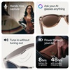 image:imageMeta RayBan Gen 2 Skyler Smart AI Glasses Transp Peach TransitionsShiny Transparent Peach  Brown Transition Lenses