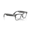 image:imageMeta RayBan Gen 2 Wayfarer Shiny Cosmic Blue  Smart AI Glasses for Men Women  2x Battery Life  3K Ultra HD  12 MP Camera Audio Video Recording  Transitions Sapphire Lenses  SunglassesShiny Transparent Grey  Sapphire Transition Lenses