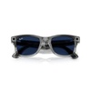 image:imageMeta RayBan Gen 2 Wayfarer Shiny Cosmic Blue  Smart AI Glasses for Men Women  2x Battery Life  3K Ultra HD  12 MP Camera Audio Video Recording  Transitions Sapphire Lenses  SunglassesShiny Transparent Grey  Sapphire Transition Lenses