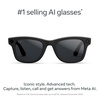 image:imageMeta RayBan Gen 2 Wayfarer Shiny Cosmic Blue  Smart AI Glasses for Men Women  2x Battery Life  3K Ultra HD  12 MP Camera Audio Video Recording  Transitions Sapphire Lenses  SunglassesBlack