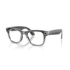 image:imageMeta RayBan Gen 2 Wayfarer Shiny Cosmic Blue  Smart AI Glasses for Men Women  2x Battery Life  3K Ultra HD  12 MP Camera Audio Video Recording  Transitions Sapphire Lenses  SunglassesShiny Transparent Grey  Sapphire Transition Lenses