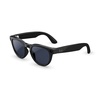 Shiny Black  Transitions Sapphire Lenses