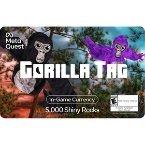 image:imageGorilla Tag 5000 Shiny Rocks InGame Currency Digital Code