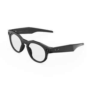 image:imageMeta Oakley HSTN Smart AI Glasses Black Prizm Black PolarizedBlack Frame  Clear Lenses
