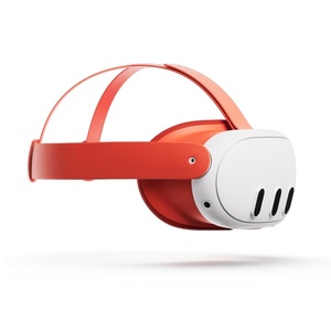 image:imageMeta Quest 3 Silicone Facial InterfaceBlood Orange w Strap