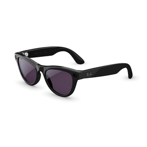 image:imageMeta RayBan Gen 2 Skyler Smart AI Glasses Transp Peach TransitionsShiny Black  Transitions Amethyst Lenses
